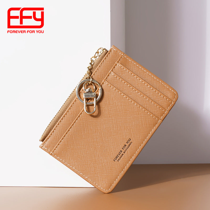 1018-4 GESSY WALLET PURSE IN BROWN