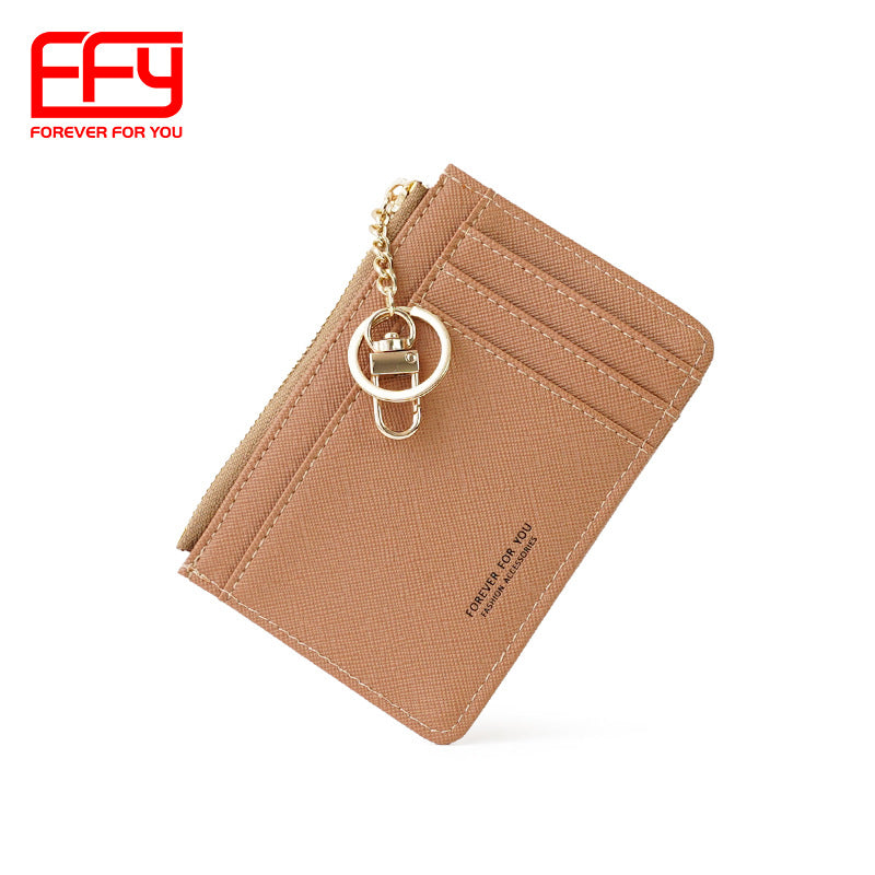 1018-4 GESSY WALLET PURSE IN BROWN