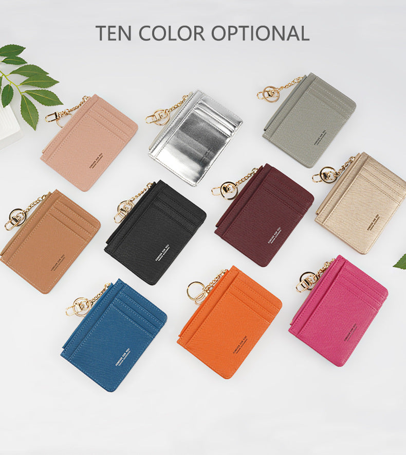 1018-4 GESSY WALLET PURSE IN BROWN
