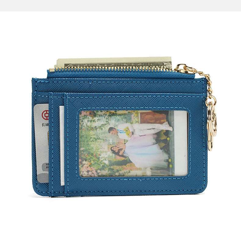 1018-4 GESSY WALLET PURSE IN BROWN