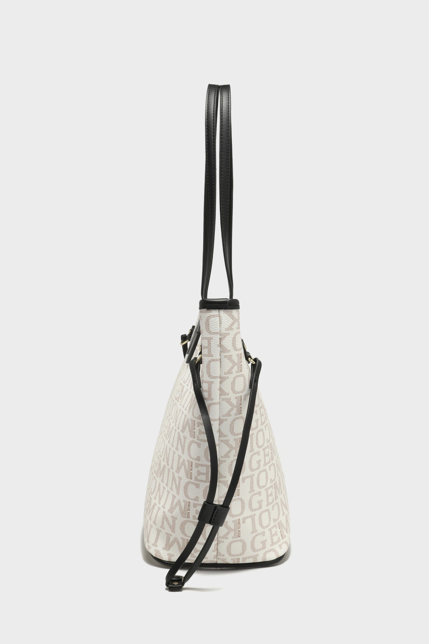 8650 GESSY BAG in White 2 PCS SET