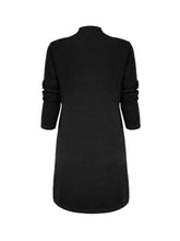 Load image into Gallery viewer, Anna Smith high neck long sleeves metal studs knitted dress