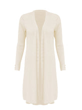 Load image into Gallery viewer, Anna Smith Ladies Daily casual longline side split Knitted Cardigan
