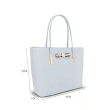 Load image into Gallery viewer, F16126 GESSY BOW DETAIL SHOULDER BAG SET IN LIGHT GREY