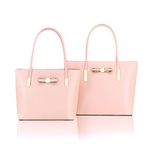 Load image into Gallery viewer, F16126 GESSY BOW DETAIL SHOULDER BAG SET IN PINK