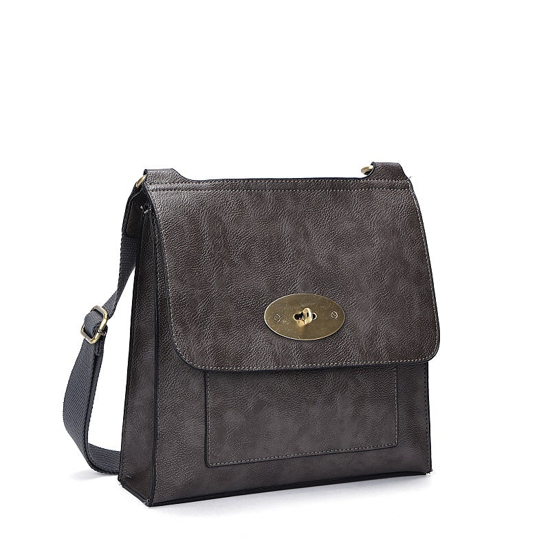 8715 GESSY CROSS BODY BAG IN   GREY