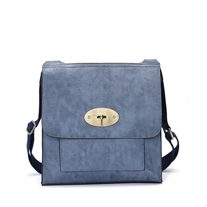 8715 GESSY CROSS BODY BAG IN  LIGHT BLUE