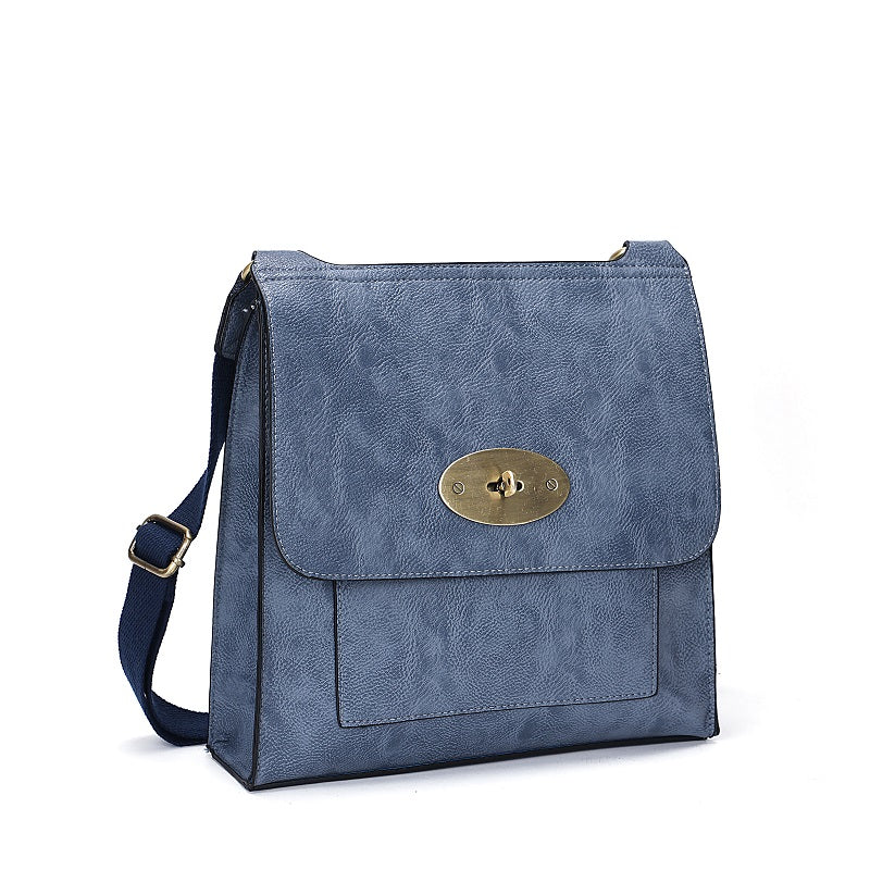 8715 GESSY CROSS BODY BAG IN  LIGHT BLUE