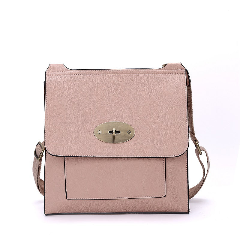 8715 GESSY CROSS BODY BAG IN  DARK PINK