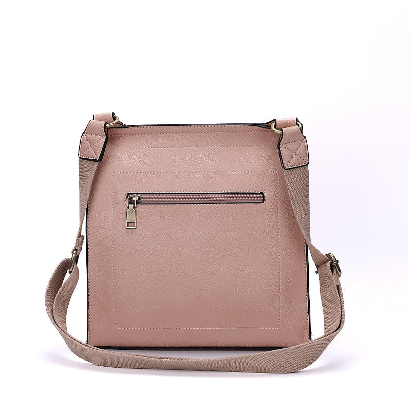 8715 GESSY CROSS BODY BAG IN  DARK PINK