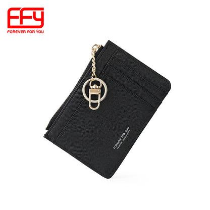 1018-4 GESSY WALLET PURSE IN BLACK