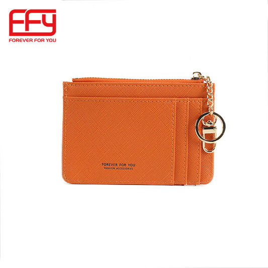 1018-4 GESSY WALLET PURSE IN ORANGE