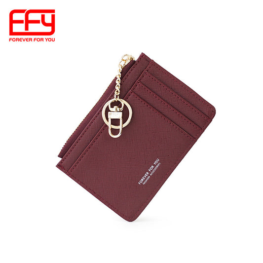 1018-4 GESSY WALLET PURSE IN WINE