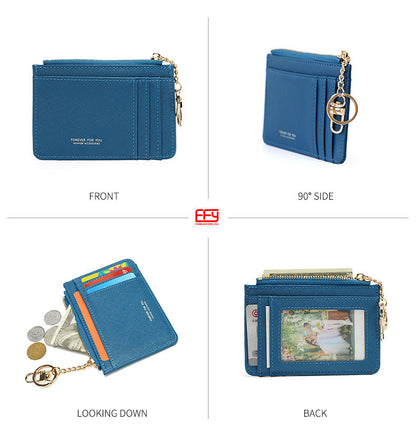 1018-4 GESSY WALLET PURSE IN BLUE