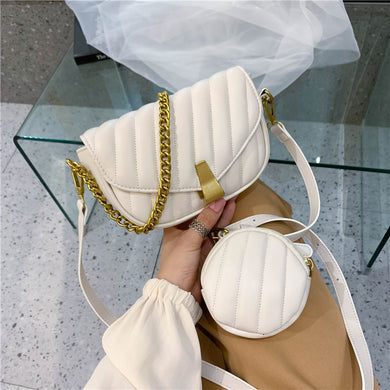1665 GESSY CROSSBODY BAG IN WHITE