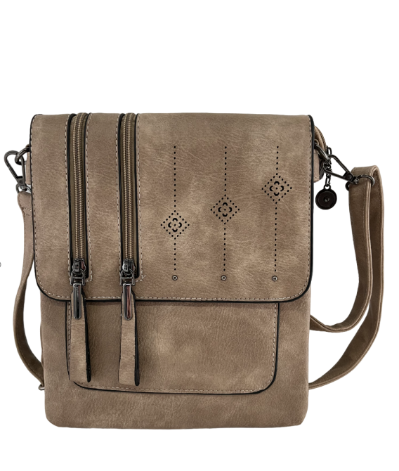 1348 GESSY HANDBAG IN KHAKI