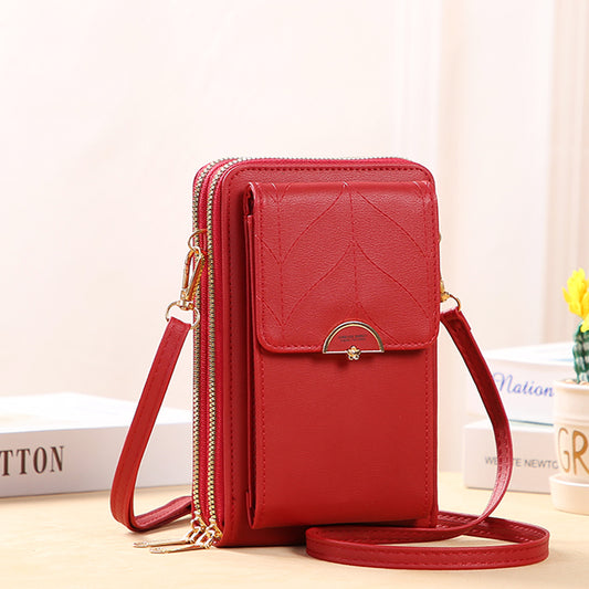 9802 GESSY CROSSBODY BAG IN RED