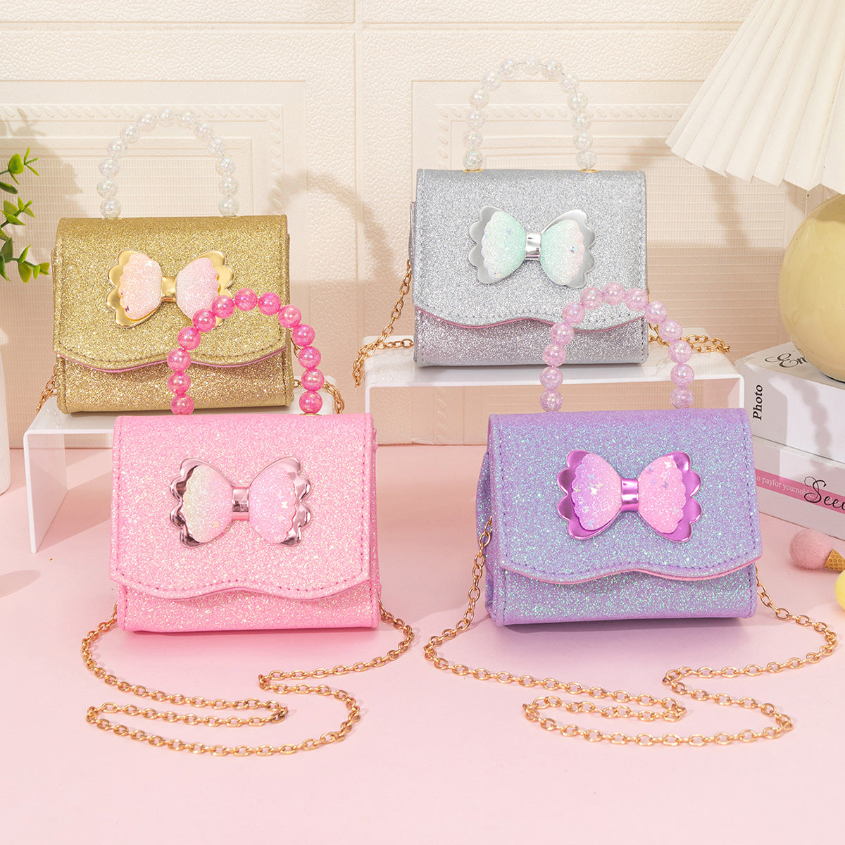 3055 GESSY BUTTERFLY  KID HANDBAGS