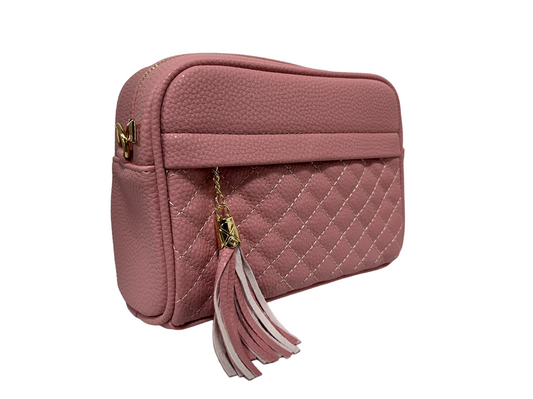 N60-429 GESSY CROSSBODY BAG IN DARK PINK