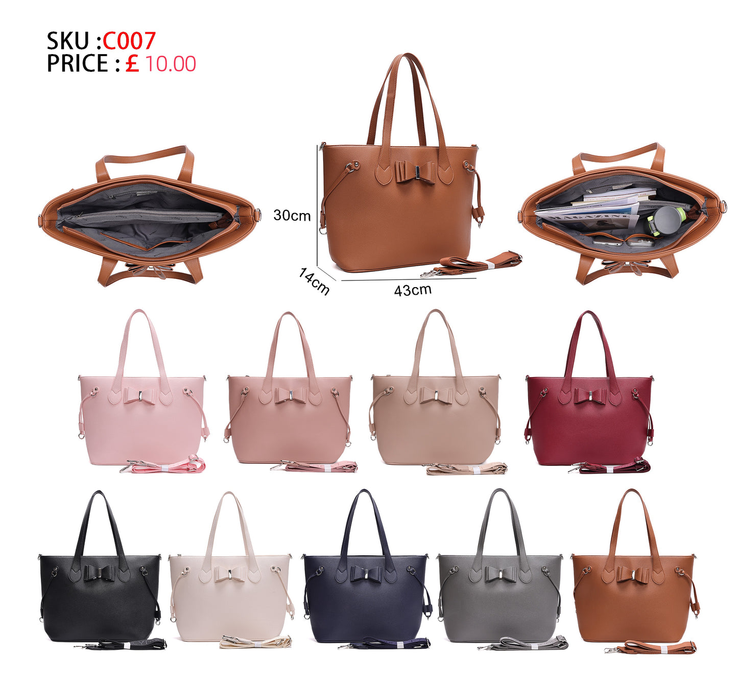 C007 GESSY TOTE BAG