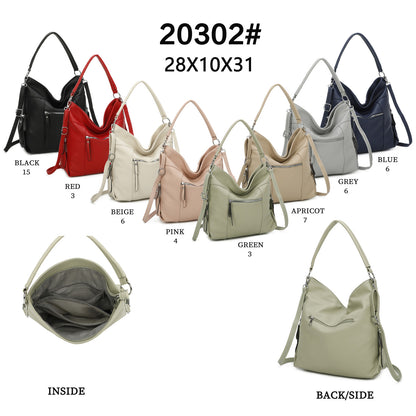 20302 GESSY HANDBAG IN GREY