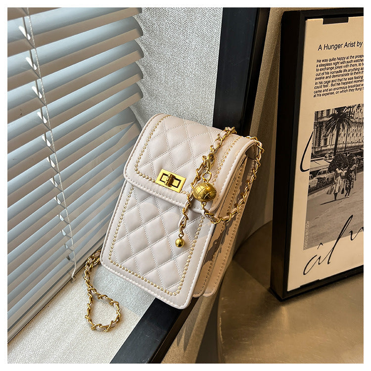 2219 GESSY CROSSBODY BAG IN WHITE