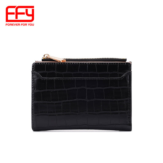 23022-5 GESSY CARD HOLDER IN BLACK