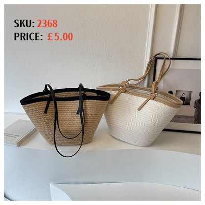 2368 Gessy British Jute Braided Bag