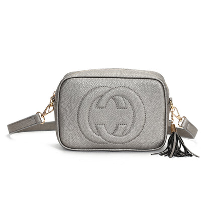 835 GESSY HANDBAG IN PEWTER