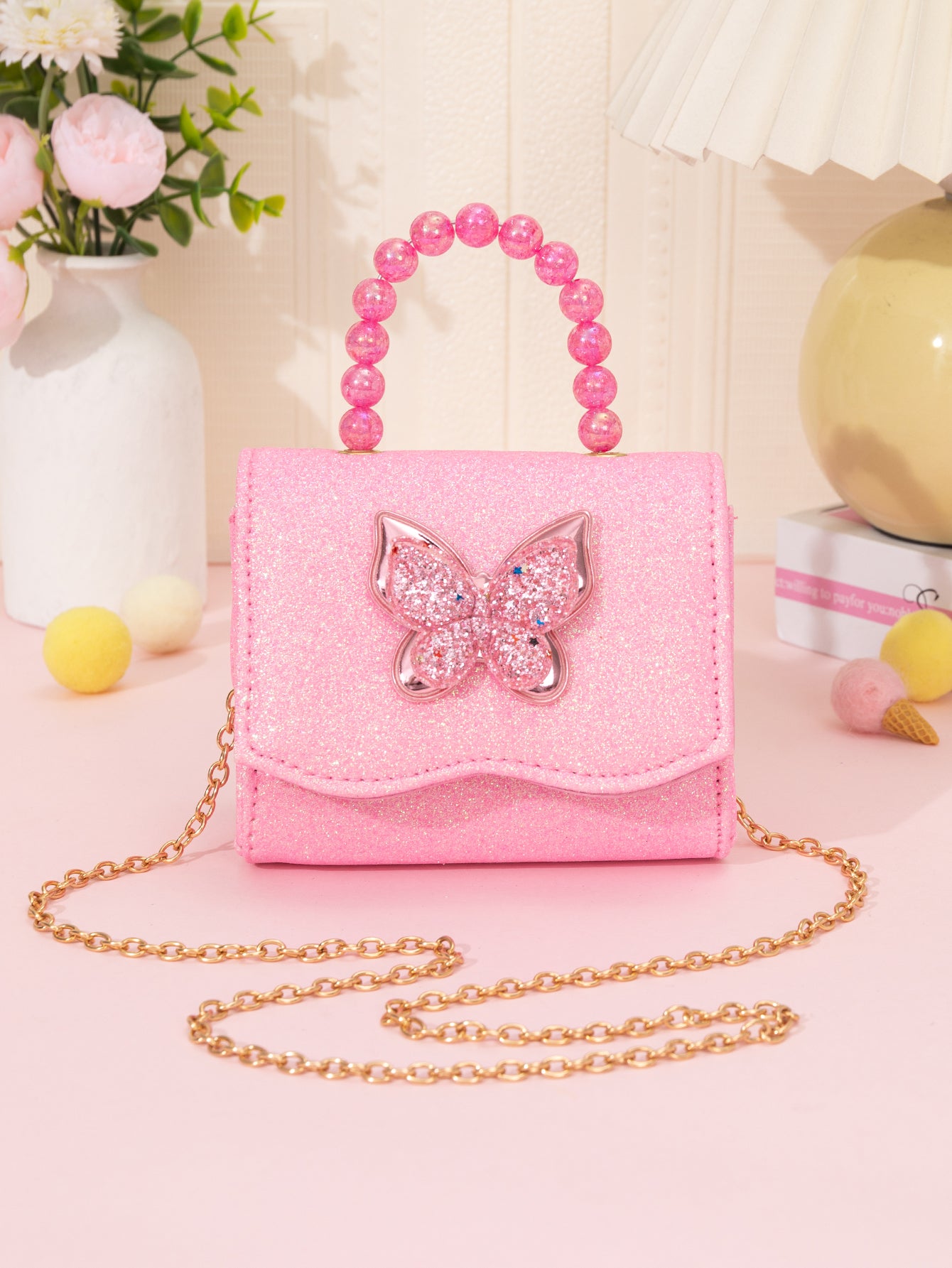 3056 GESSY BUTTERFLY  KID HANDBAGS