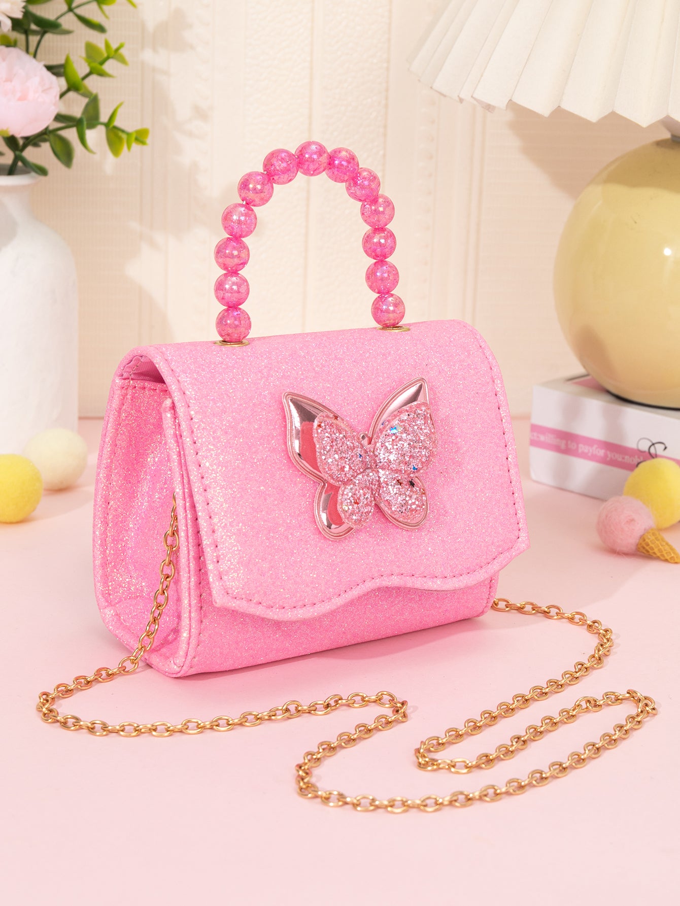 3056 GESSY BUTTERFLY  KID HANDBAGS