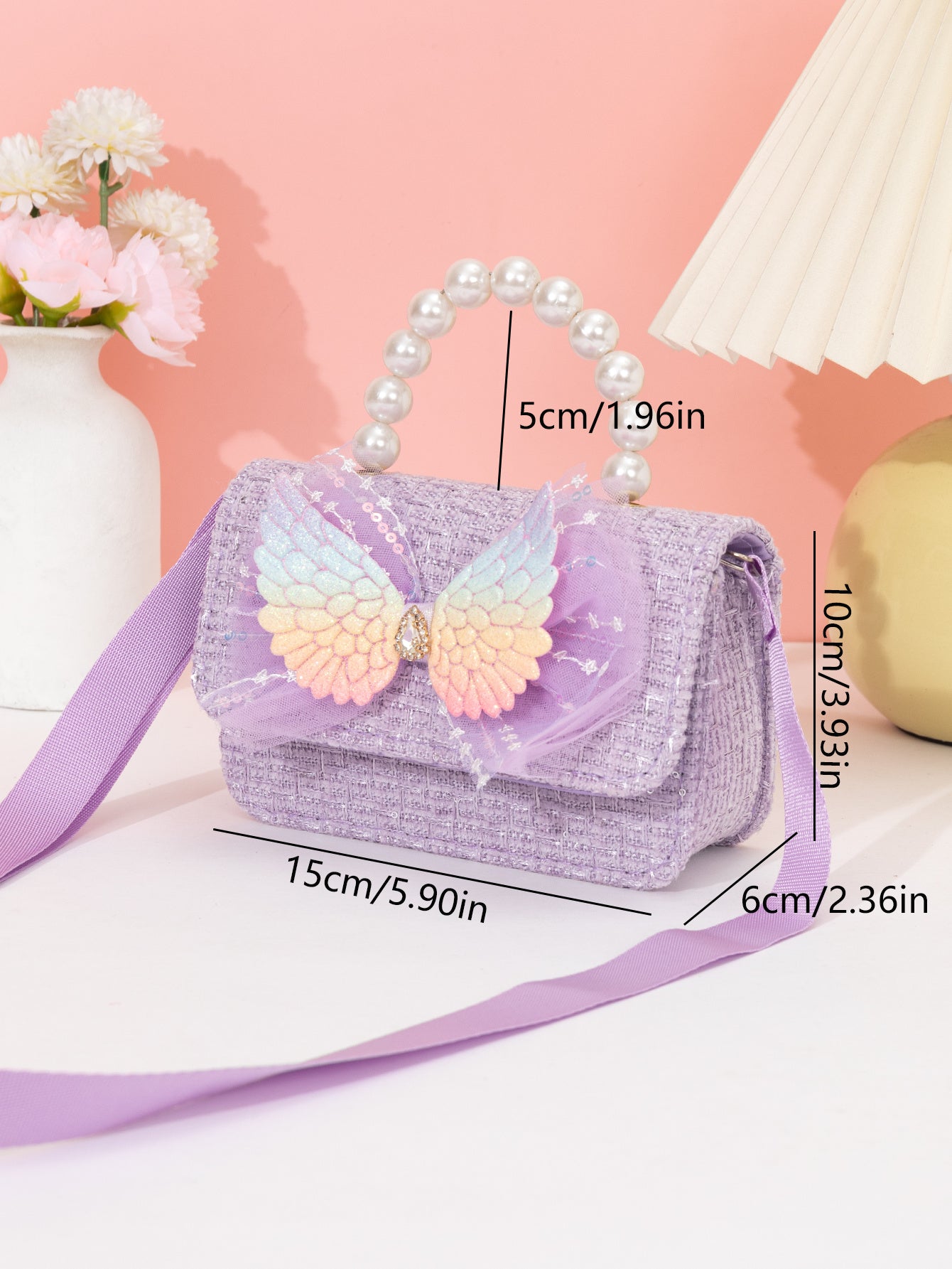 3059  GESSY BUTTERFLY  KID HANDBAGS