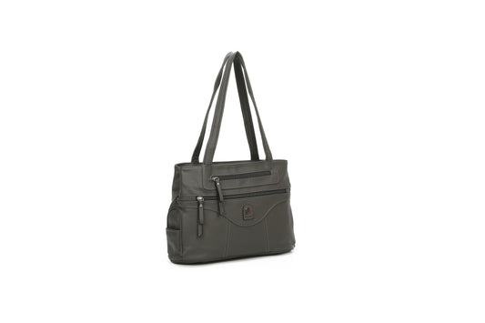 1752D-1 GESSY HANDBAG IN GREY