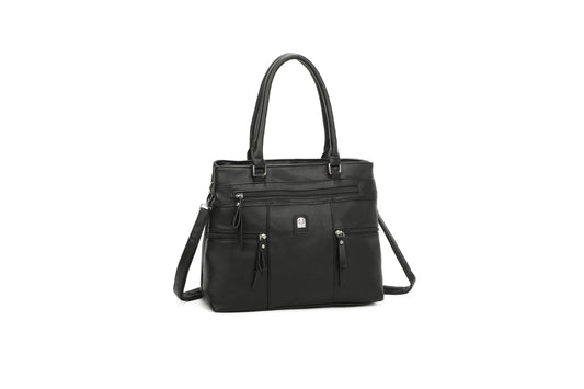 1745D-1 GESSY HANDBAG IN BLACK