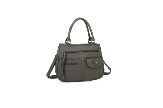 1733D-1 GESSY HANDBAG IN GREY