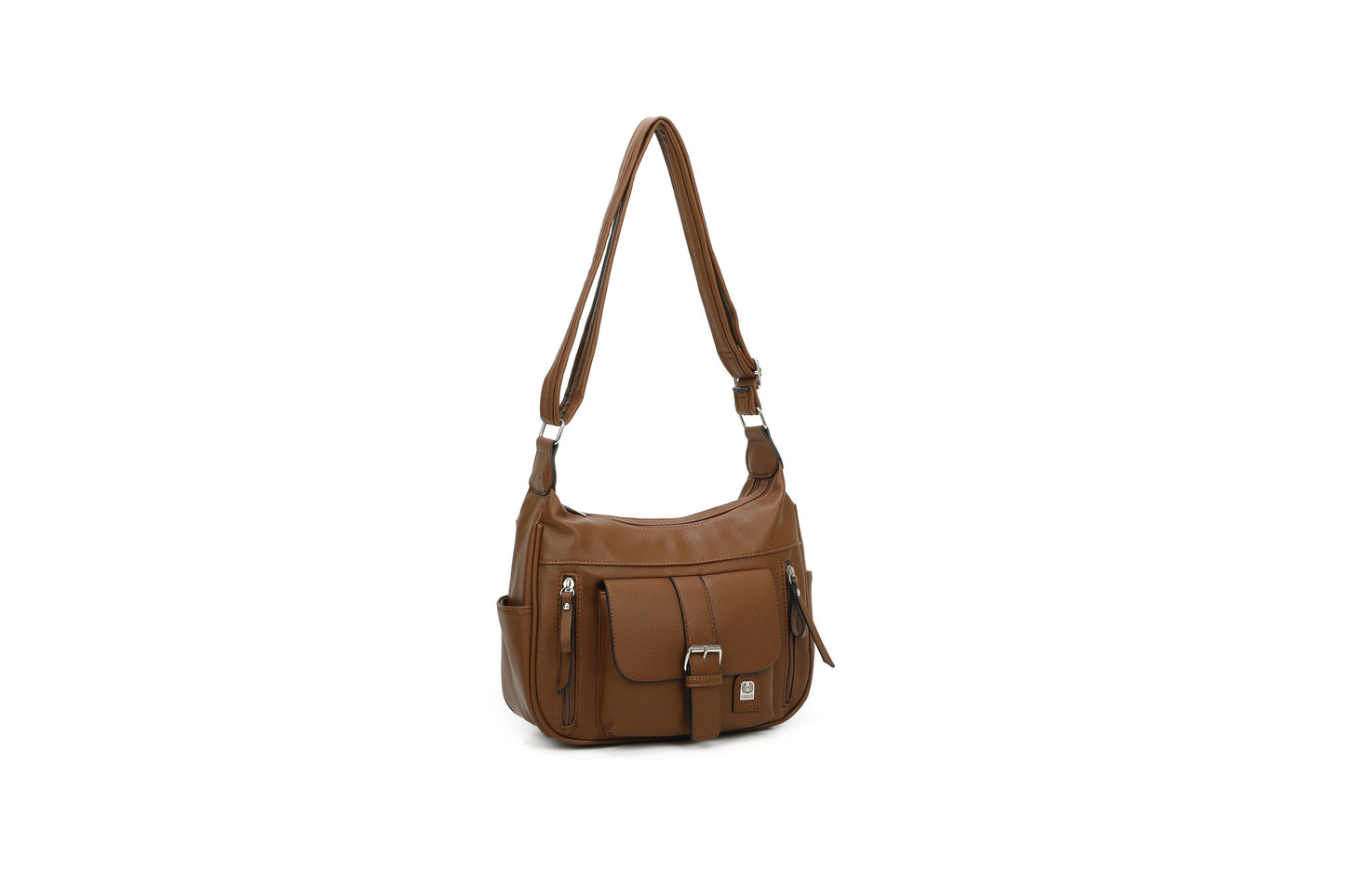 1767D-1 GESSY HANDBAG IN BROWN