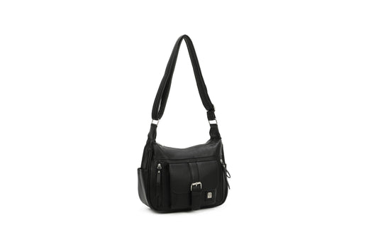 1767D-1 GESSY HANDBAG IN BLACK