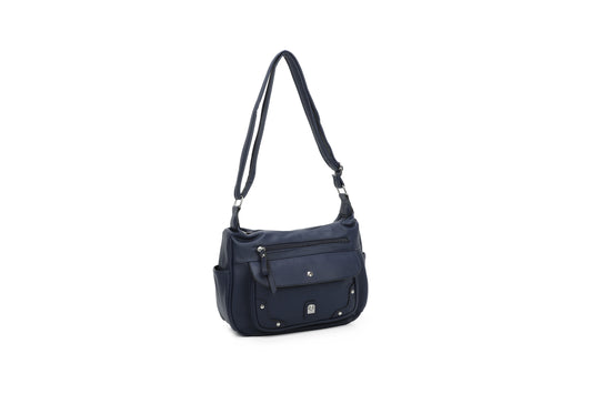 1712D-1 GESSY HANDBAG IN BLUE