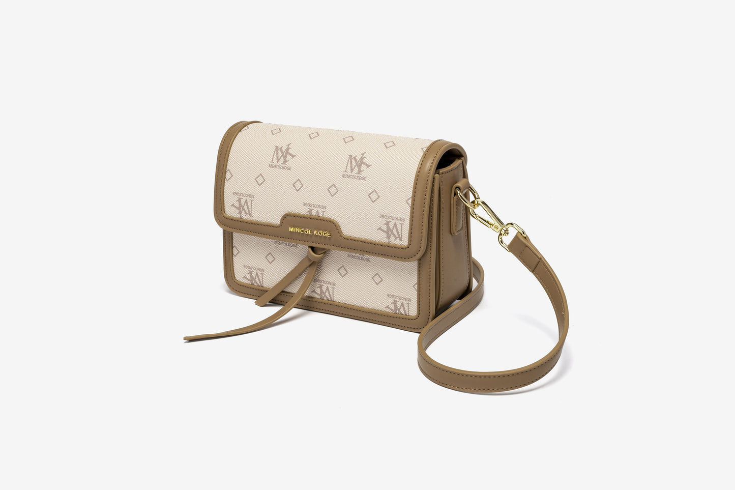 5892 GESSY BAG IN BEIGE/KHAKI