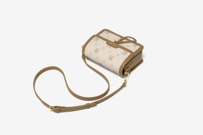 5892 GESSY BAG IN BEIGE/KHAKI