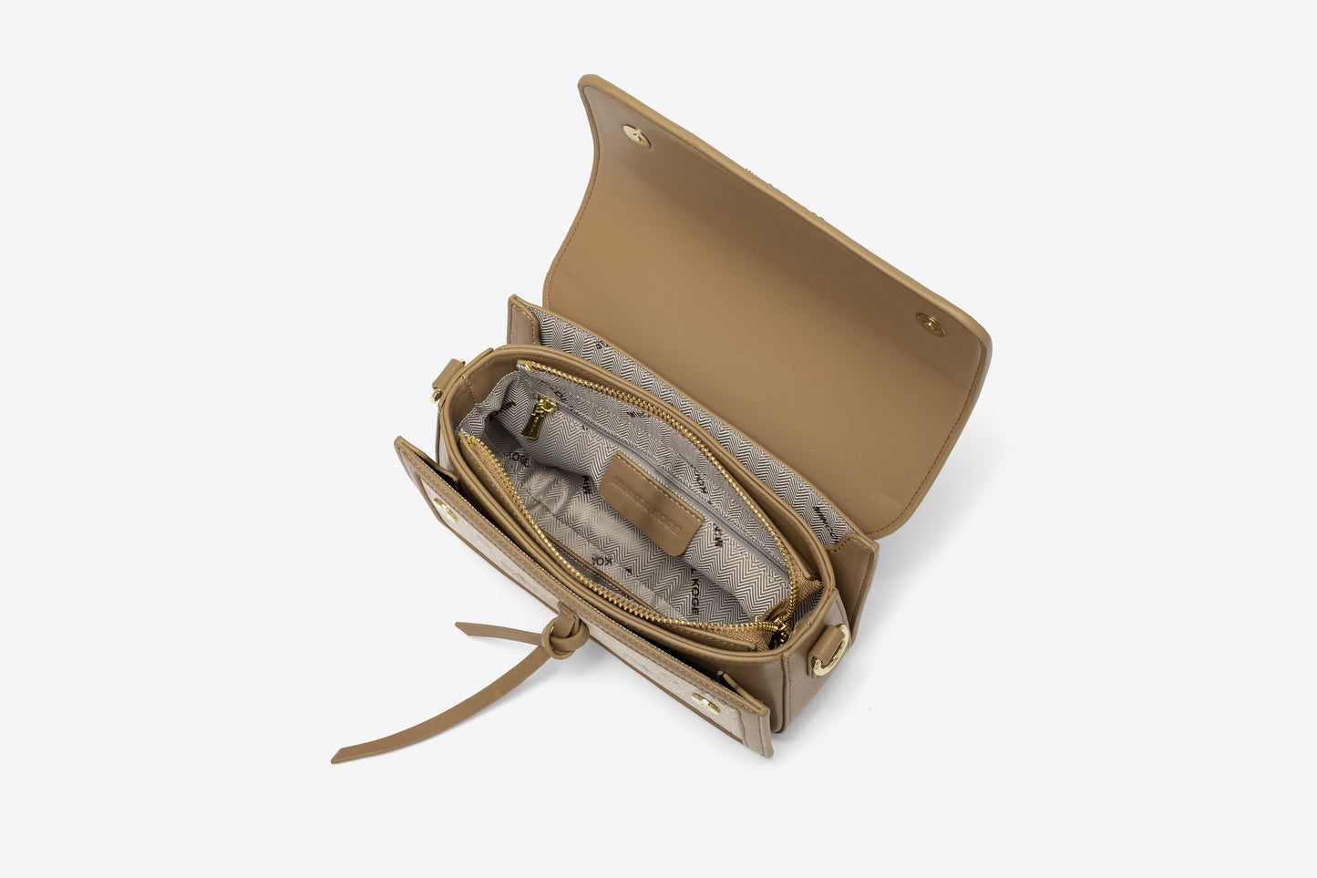 5892 GESSY BAG IN BEIGE/KHAKI