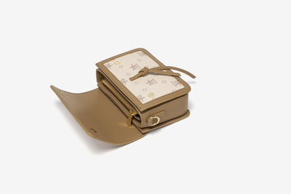 5892 GESSY BAG IN BEIGE/KHAKI