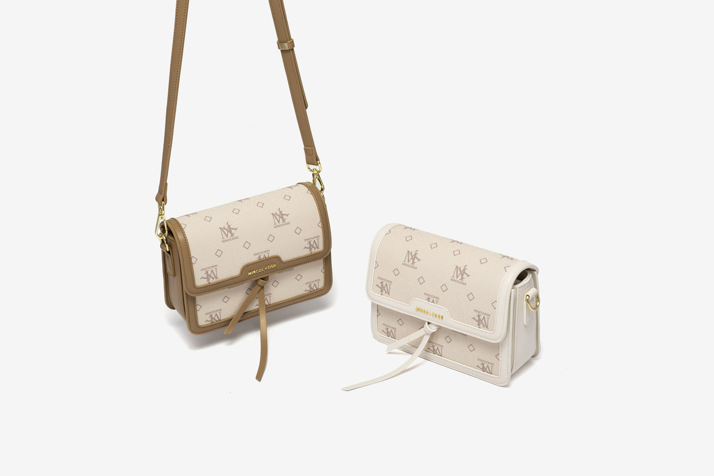 5892 GESSY BAG IN BEIGE/KHAKI