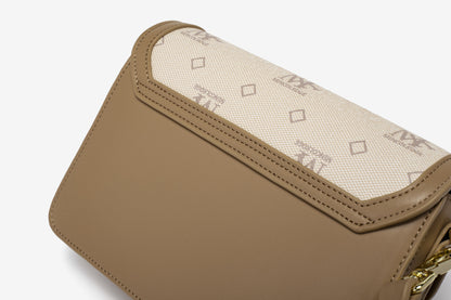 5892 GESSY BAG IN BEIGE/KHAKI