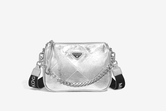 5930 GESSY BAG IN SILVER