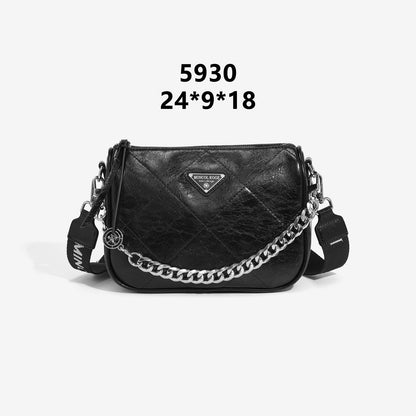 5930 GESSY BAG IN SILVER