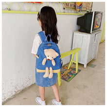 Load image into Gallery viewer, 6878 GESSY BEAR BACKPACK IN BLUE