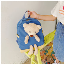 Load image into Gallery viewer, 6878 GESSY BEAR BACKPACK IN BLUE