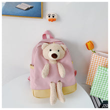 Load image into Gallery viewer, 6878 GESSY BEAR BACKPACK IN PINK