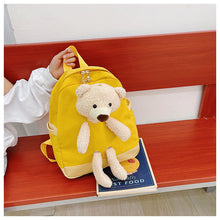 Load image into Gallery viewer, 6878 GESSY BEAR BACKPACK IN YELLOW